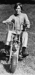 me on minibike 1968
